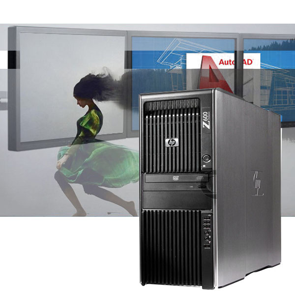 HP Z600 CAD Workstation 256GB SSD+ 2TB HDD/ 32GB / Quadro 4000